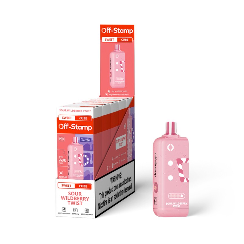 Off-Stamp X-Cube 25K Disposable Pods (Box of 5) Off-Stamp X-Cube 25K Disposable Pods (Box of 5)